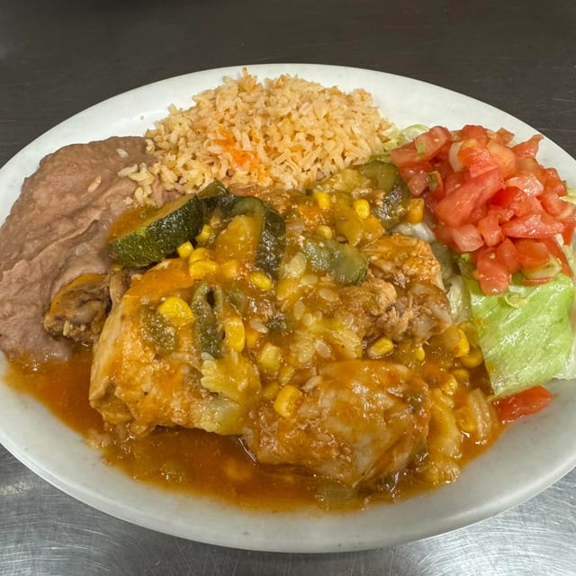 Tuesday Special (Calabaza con Pollo).