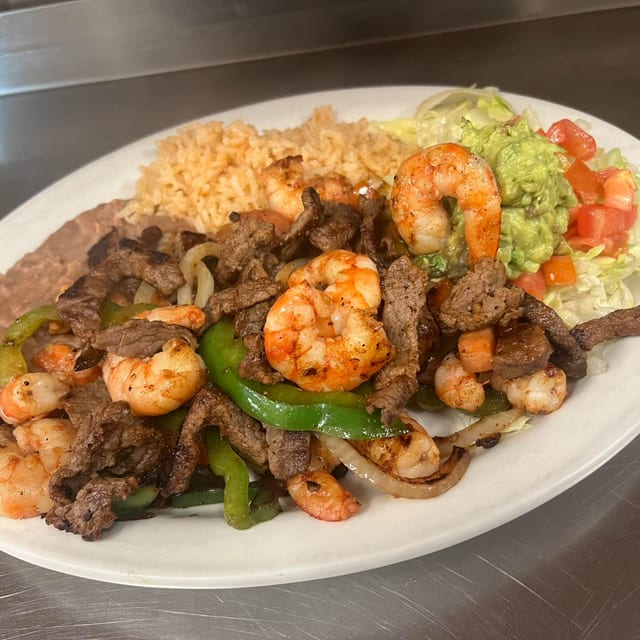 Tex Mex Plate.
